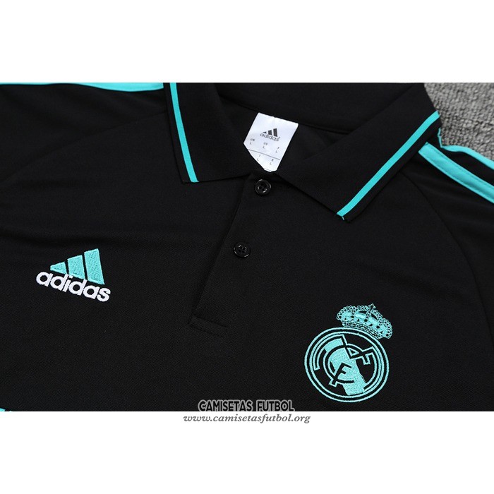 Camiseta Polo del Real Madrid 2022/2023 Negro y Verde